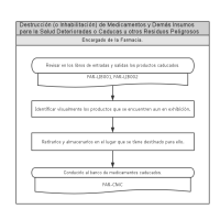 Destrucción o Inhabilitación de Medicamentos y Demás Insum 流程图模板