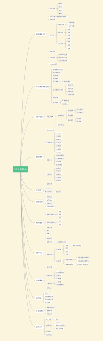 PAAS产品规划