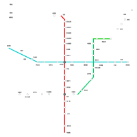 地铁路线示意图